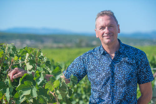 François Guigon - Président des Vignerons Ardéchois - ©J.F ARNAUD