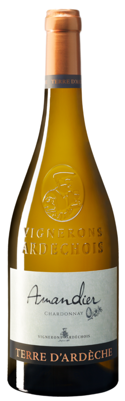 Bouteille de vin - Amandier
