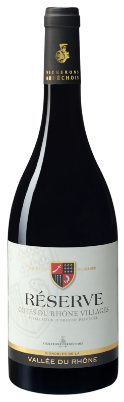 Bouteille de vin - Côtes du Rhône Villages - Réserve