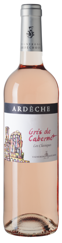 Bouteille de vin - Gris de Cabernet